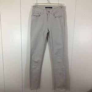 Zara Basic Z1975 Denim Beige Skinny Jeans size 4